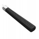 Jogo 6 Colheres 15cm Para Chá De Aço Inox Com Cabo De Plástico Rattan Preto